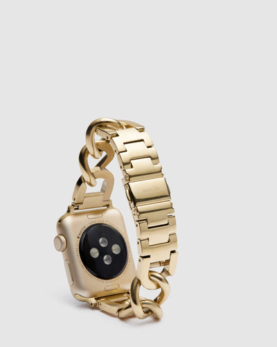40mm Capri Watch Band - Gold