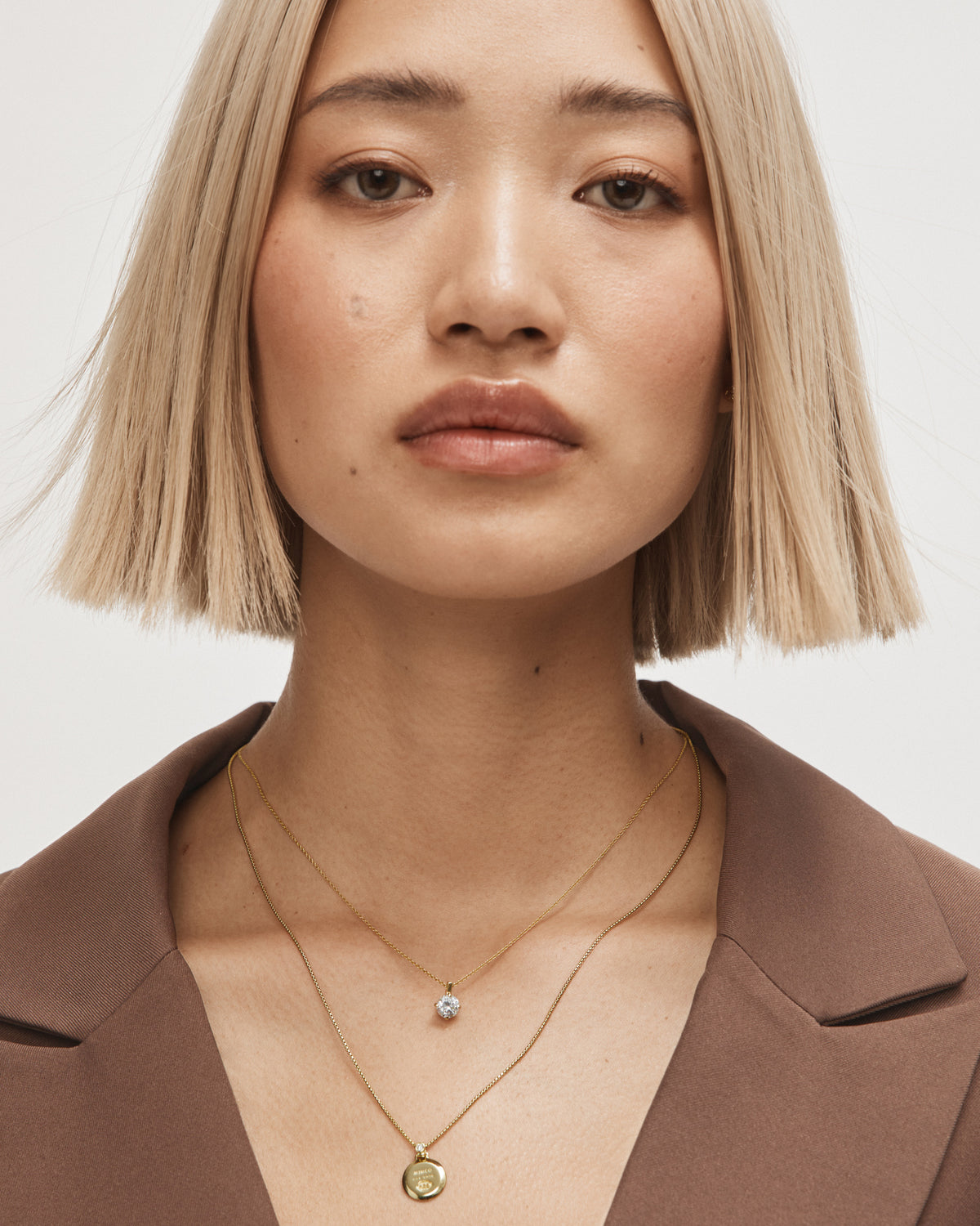 Dia-Mim Necklace - Gold