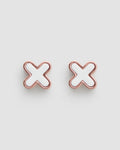 Dreamer Stud Earrings - White