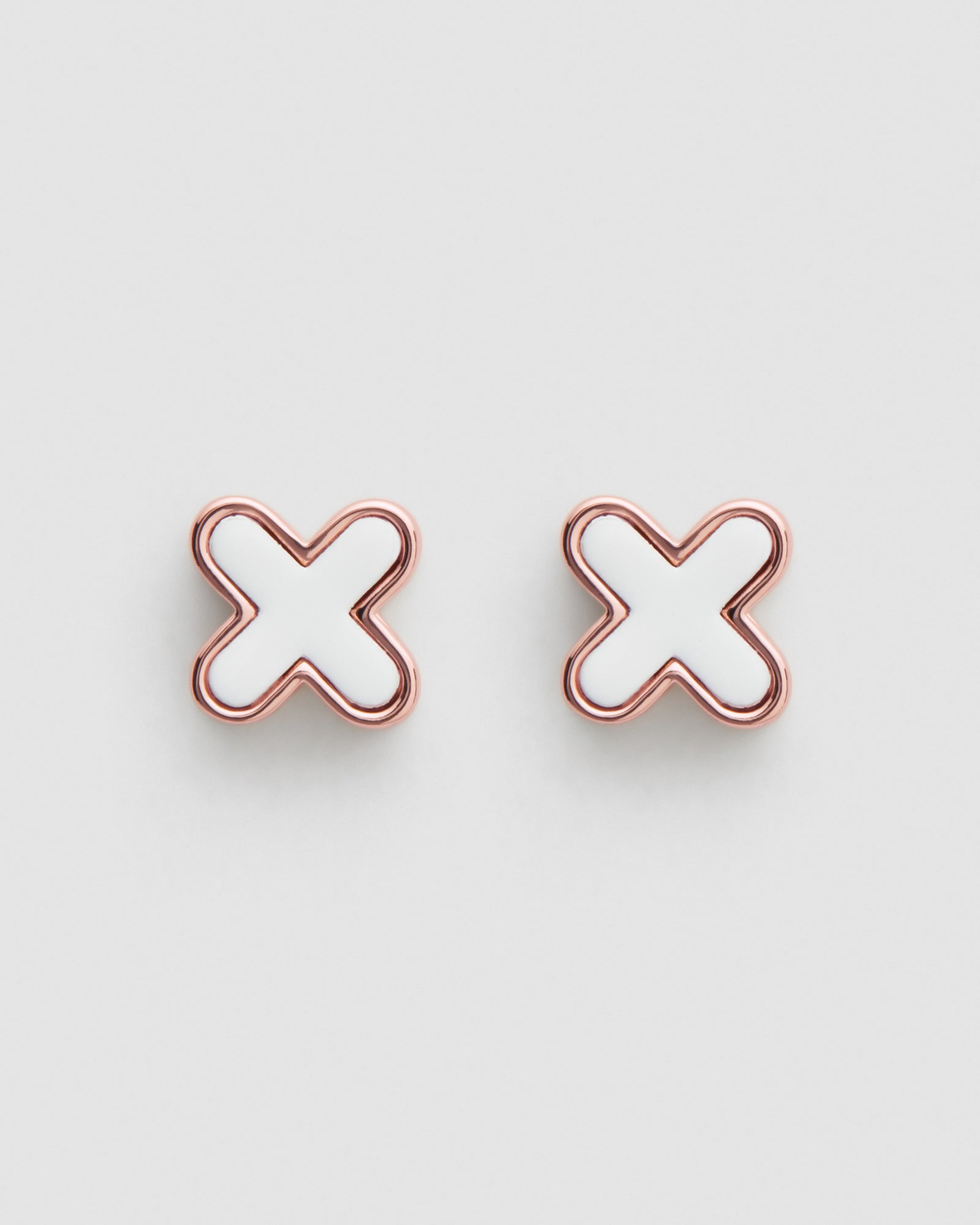 Dreamer Stud Earrings - White