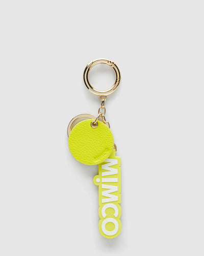 Est. 96 Zip Keyring - Acid Lime