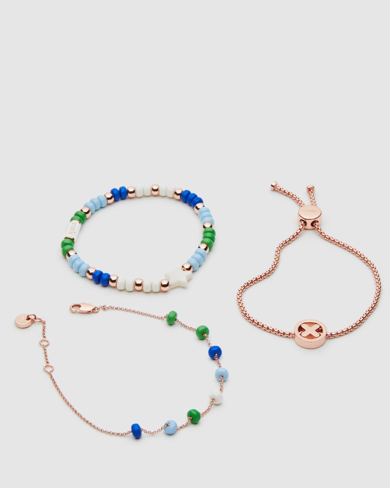 Imagine Wrist Bracelet Trio Gift Set - Field Green