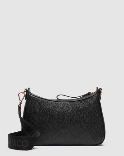 Jett Crossbody Bag - Black Rose Gold