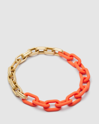 Villa Necklace - Sunset Orange