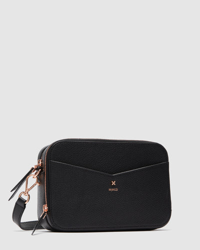 D-Vine Camera Crossbody Bag - Black Rose Gold