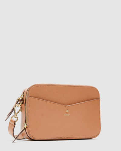 D-Vine Camera Crossbody Bag - Caramel