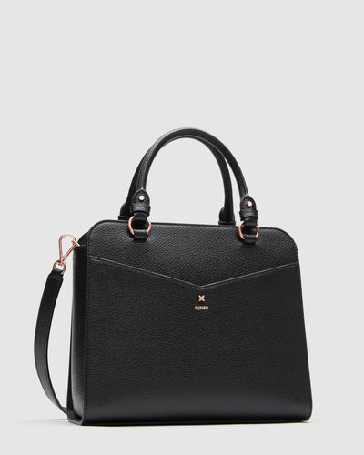 D-Vine Tote Bag - Black Rose Gold