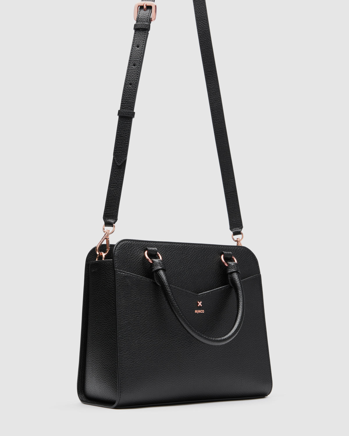 D-Vine Tote Bag - Black Rose Gold