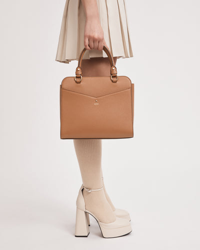 D-Vine Tote Bag - Caramel