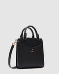 D-Vine Mini Tote Bag - Black Rose Gold