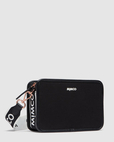 Stevie Crossbody Bag - Black White