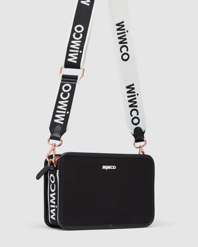 Stevie Crossbody Bag - Black White