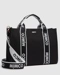 Stevie Tote Bag - Black White