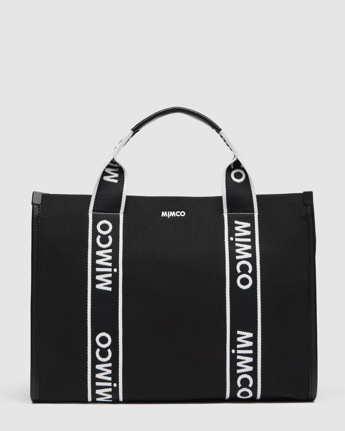 Stevie Tote Bag - Black White