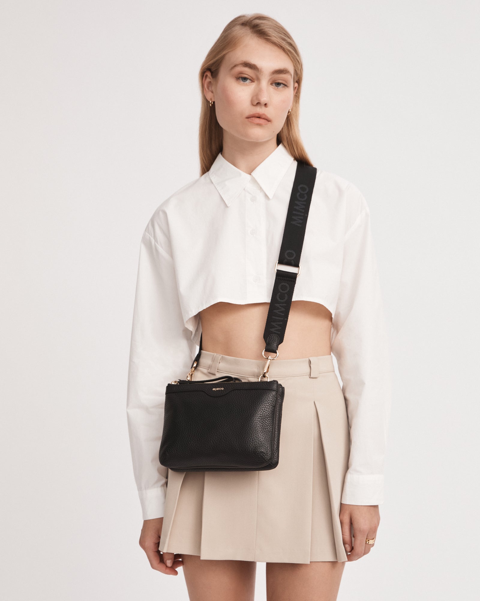 Jett Duo Crossbody Bag - Black Light Gold