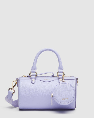 Jett Cylinder Crossbody Bag - Lavender