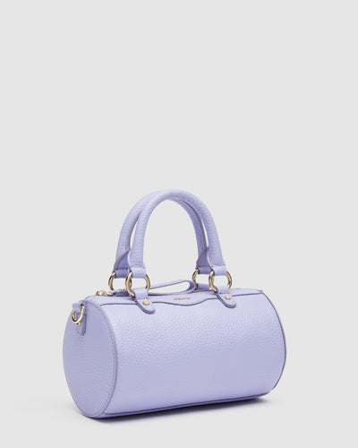 Jett Cylinder Crossbody Bag - Lavender