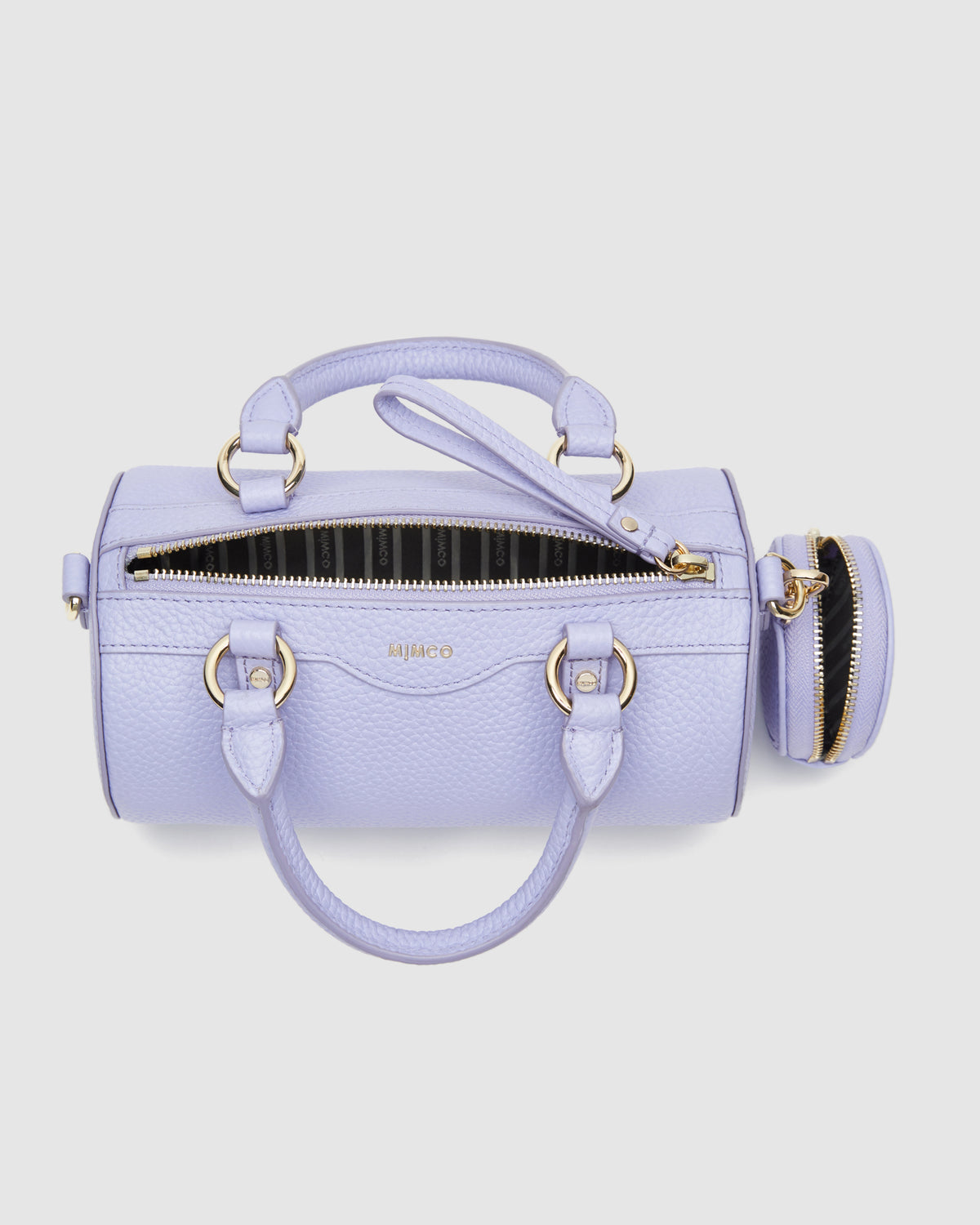 Jett Cylinder Crossbody Bag - Lavender