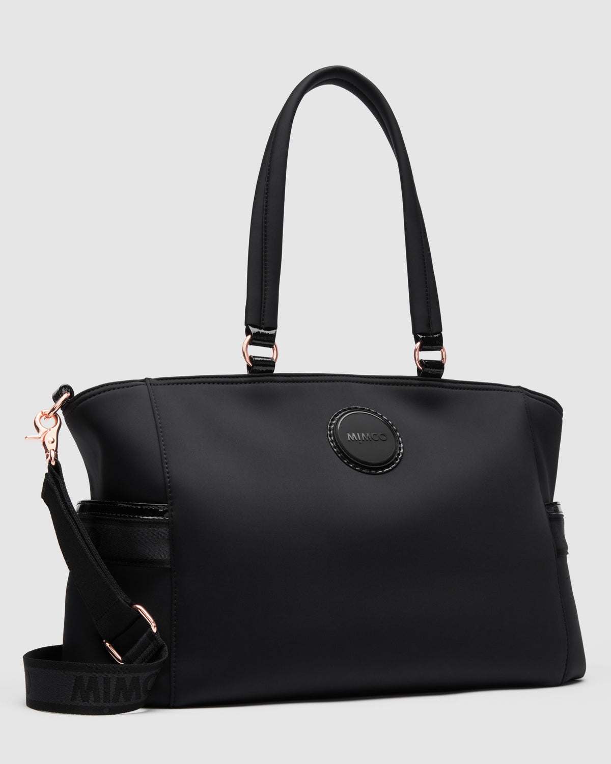 Serenity Baby Bag - Black Rose Gold