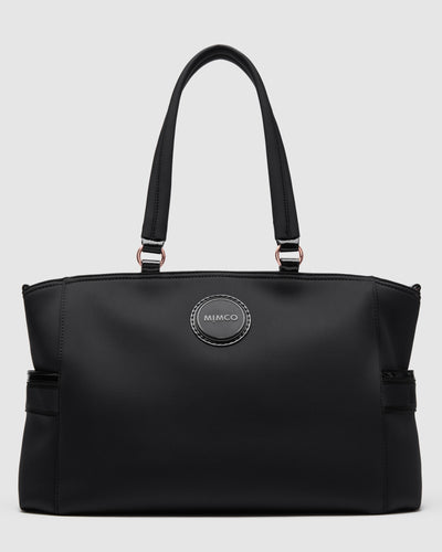 Serenity Baby Bag - Black Rose Gold