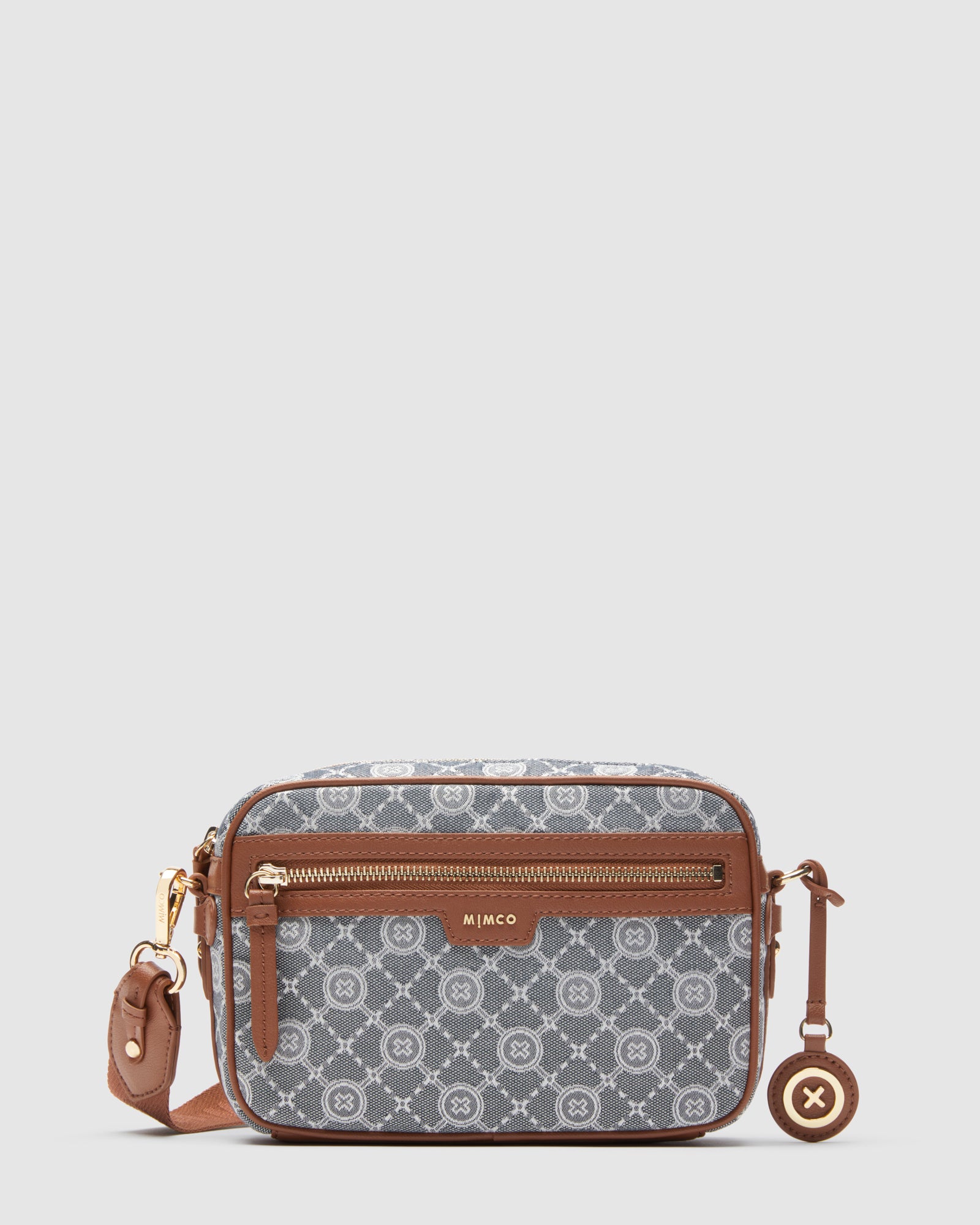Mim-Gram Crossbody Bag - Denim