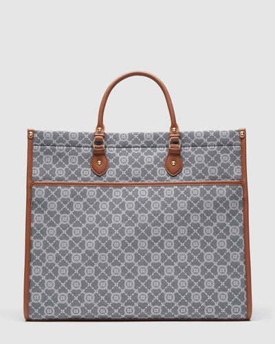 Mim-Gram Tote Bag - Denim