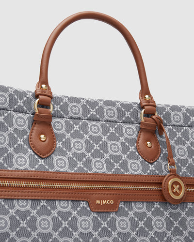 Mim-Gram Tote Bag - Denim