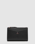 D-Vine Medium Pouch - Black Rose Gold