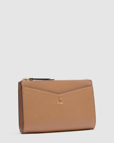 D-Vine Medium Pouch - Caramel