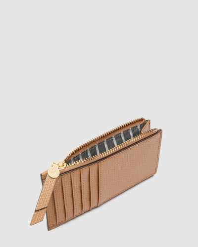 D-Vine Slim Wallet - Caramel