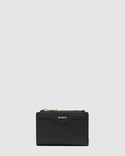 Jett Wallet - Black Light Gold