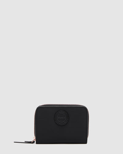 Serenity Medium Wallet - Black Rose Gold
