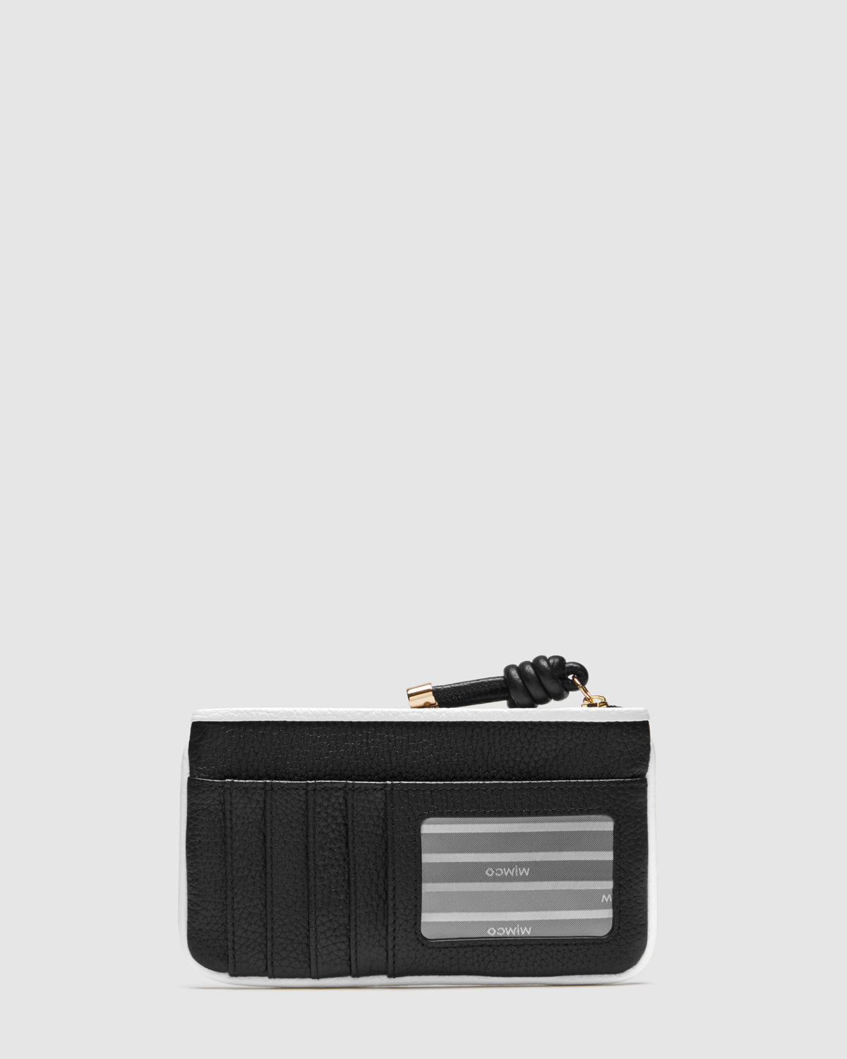 Jagger Petite Wallet - Black White