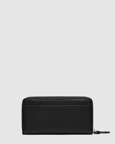 Hendrix Wallet - Black Rose Gold