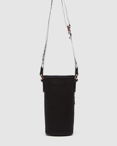 Stevie Drink Crossbody Bag - Black White