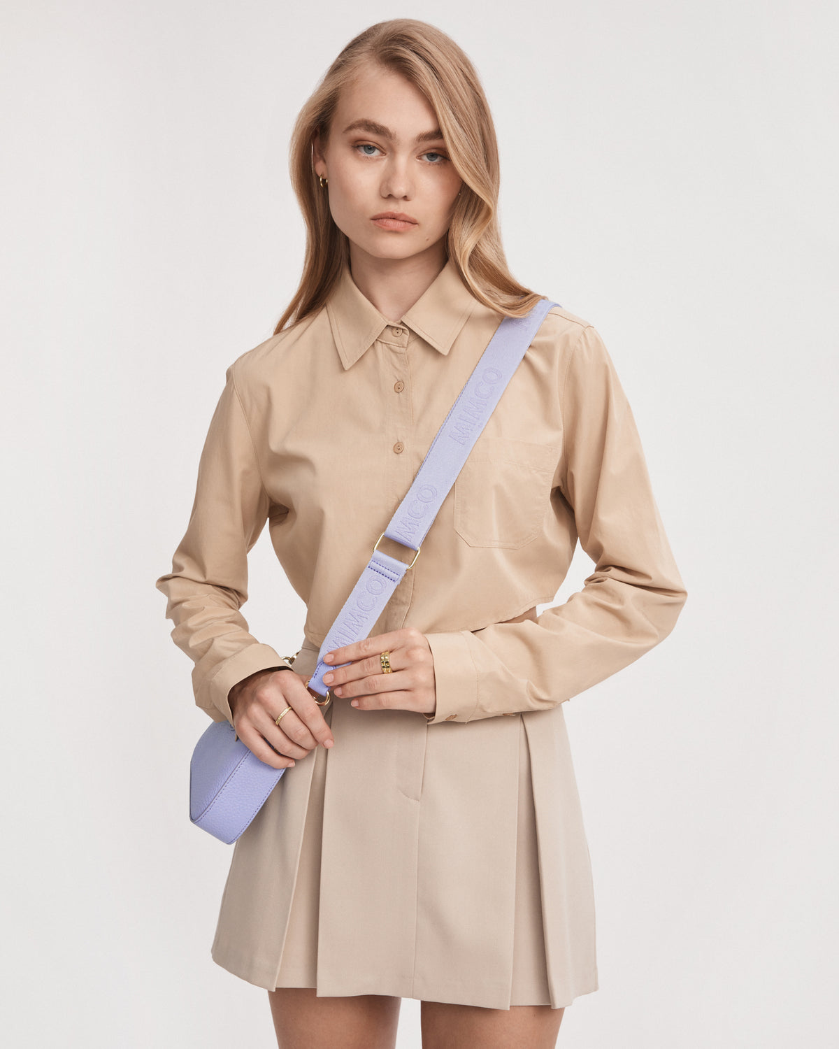 Webbing Bag Strap - Lavender