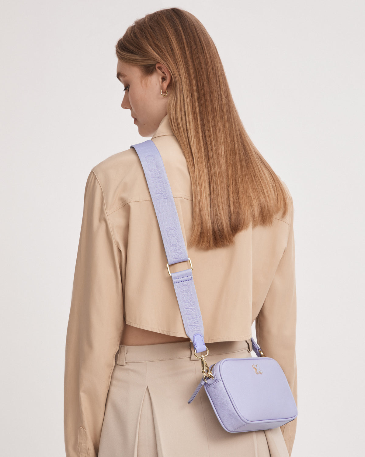 Webbing Bag Strap - Lavender
