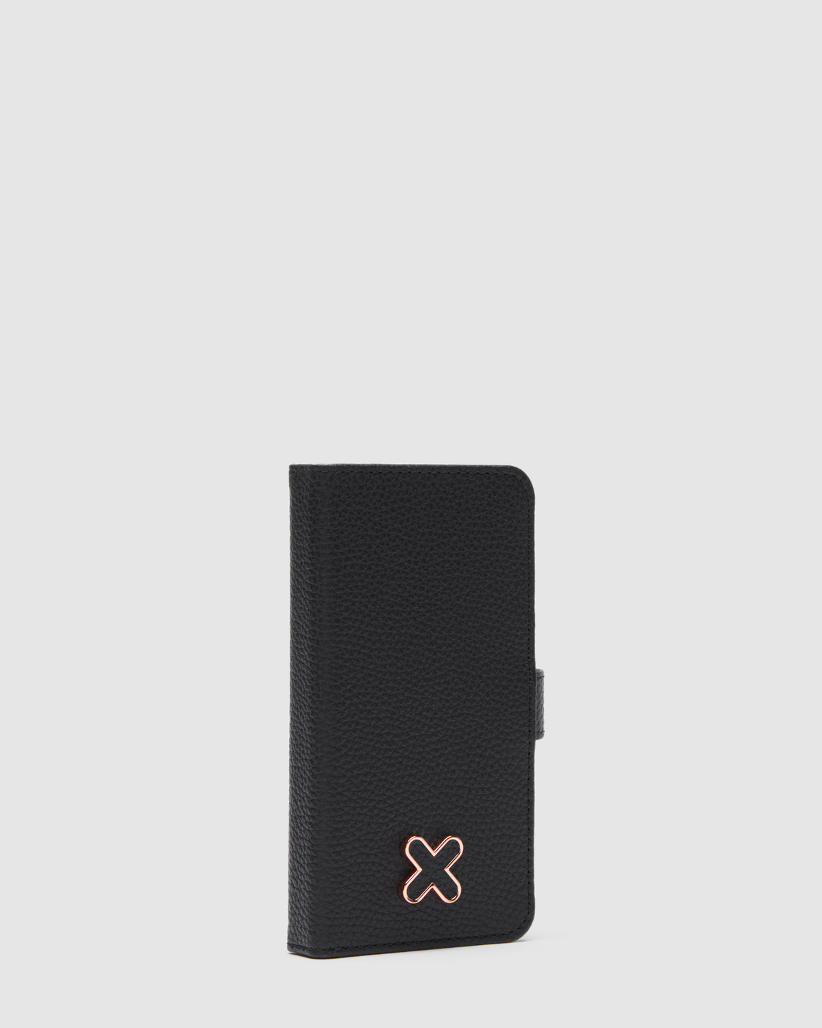 Hendrix Flip Case For Iphone Se-8-7-6S-6 - Black Rose Gold