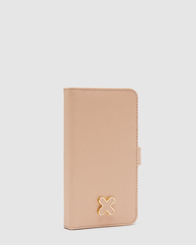 Hendrix Flip Case For Iphone 11 - Almond