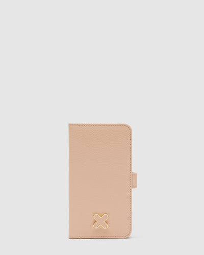 Hendrix Flip Case For Iphone 11 - Almond