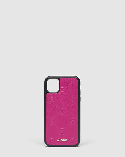 Mim-Gram Phone Case For Iphone 11 - Dahlia Pink