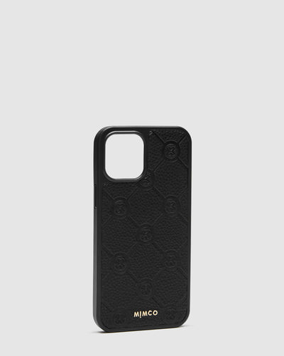 Mim-Gram Phone Case For Iphone 13 Pro Max - Black Light Gold