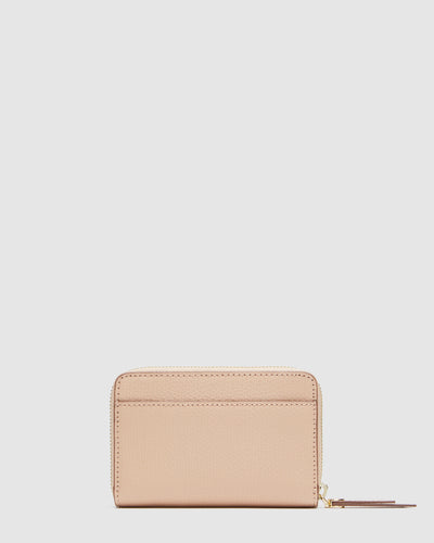D-Vine Medium Wallet - Almond