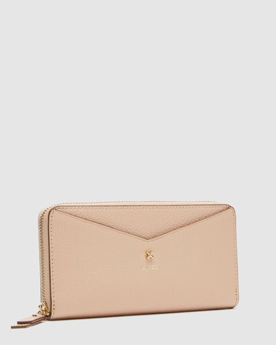 D-Vine Large Wallet - Almond