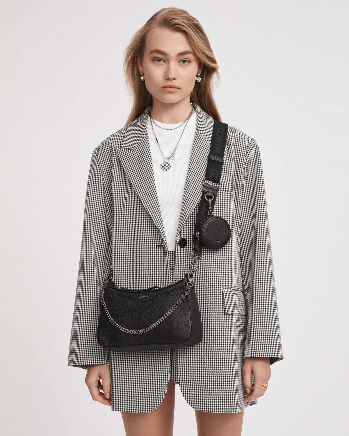 Jett Crossbody Bag - Black Gunmetal