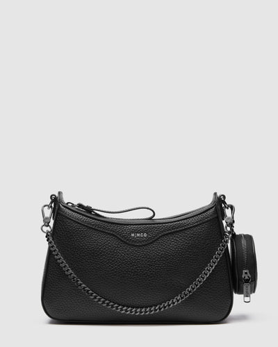 Jett Crossbody Bag - Black Gunmetal