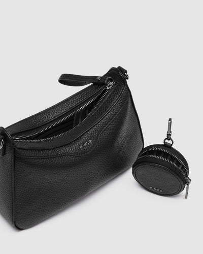 Jett Crossbody Bag - Black Gunmetal