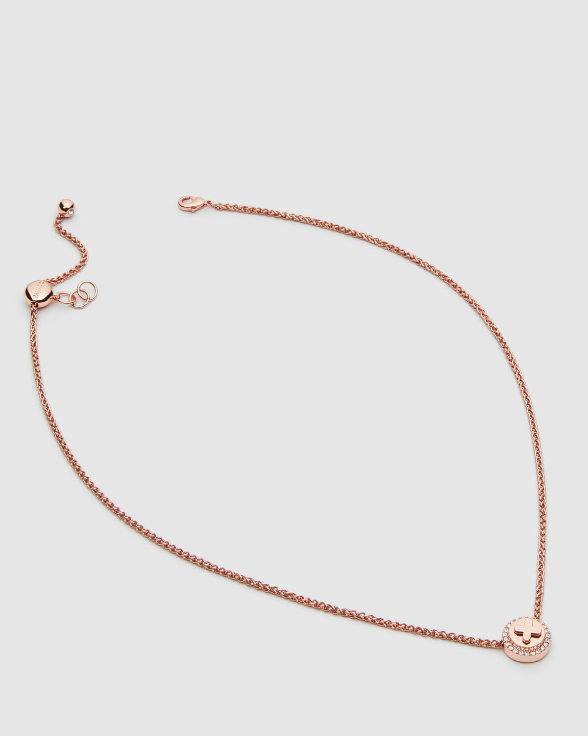Figment Pendant Necklace - Rose Gold