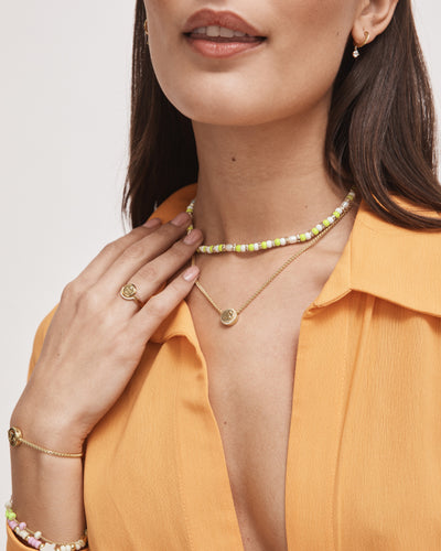 Figment Pendant Necklace - Gold