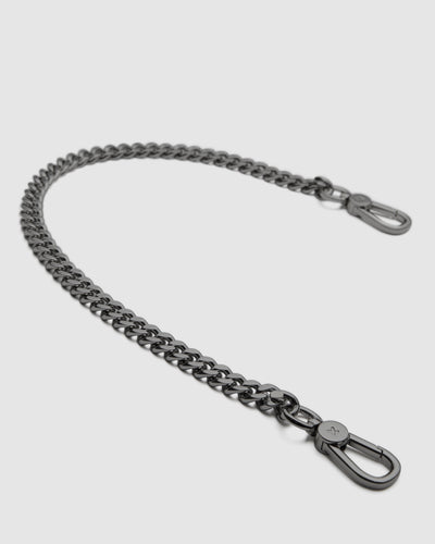 Link Chain Shoulder Bag Strap - Gunmetal